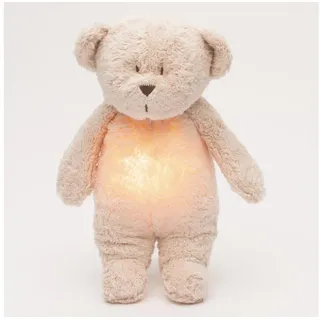 Moonie - Kuscheltier mit Melodie und Licht kleiner Bär 2.0 organic rosa - Beige