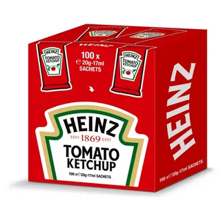 Heinz TOMATO KETCHUP 100x 17,0 ml, 100 St.