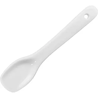 Holst Porzellan ES 100 Porzellan Löffel "Gelateria" 11 cm Weiß 10,8 x 2,5 x 1 cm 6 Stück