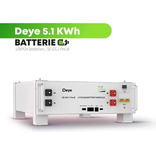 DEYE SE-G5.1 Pro-B 5,1 kWh Batteriespeicher LiFePO4