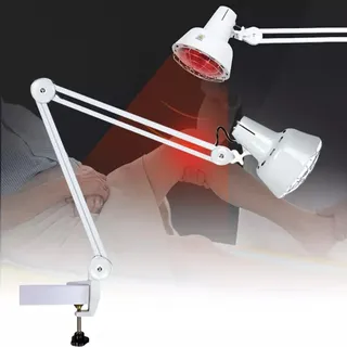 YNAADYH 275W Infrarotbirne Rotlichtlampe Mit Clip Infrarotlampe Rotlichtlampe Ir Lampe Wärmelampe Heizlampe Wärmetherapie