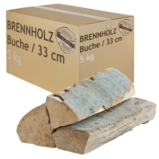 Brennholz Buche 33 cm Kaminholz Holz Auswahl 5-500 kg Für Ofen und Kamin Kaminofen Feuerschale Grill Feuerholz Buchenholz Holzscheite Wood Flameup, Menge:5 kg