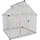 Alu silber Polycarbonat 0,7 mm/Dach HKP 4 mm 3,4 m2 inkl. Stahlfundament