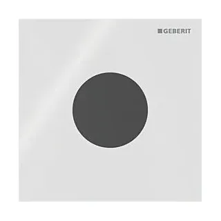 Geberit Typ 40 Urinal-Steuerung 116034SI1 elektronisch, Batteriebetrieb, Round, weiß