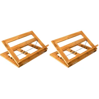 Relaxdays Buchstütze braun 33,0 x 22,5 x 22,0 cm, 1 St.