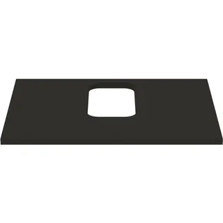 Ideal Standard i.life B Waschtischplatte, mit Ausschnitt, kombinierbar mit einem Waschtisch, 602x507x18mm, T5413NV,