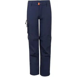 TROLLKIDS Oppland Slim Fit Hosen - Navy / Orange - 134 cm