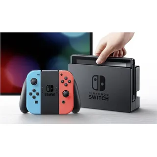 Nintendo Switch neon blau/rot 2019