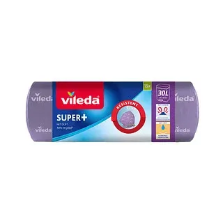 Vileda Müllbeutel SUPER+ 30,0 l lila, 15 St.