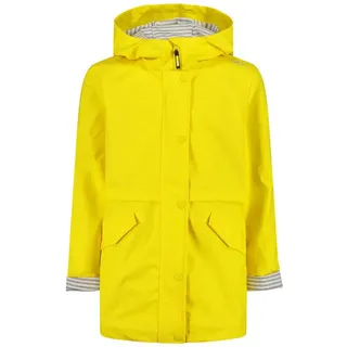 CMP Kinder RAIN Hoodie Mantel (30X9734) gelb