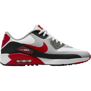 Nike Golf Golfschuhe Air Max 90 G weißschwarzrot - 44,5