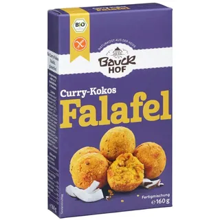 Bauckhof Falafel Curry-Kokos glutenfrei 160 g