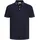 Paulos Kurzarm-poloshirt Dark Navy Detail Slim Fit XS