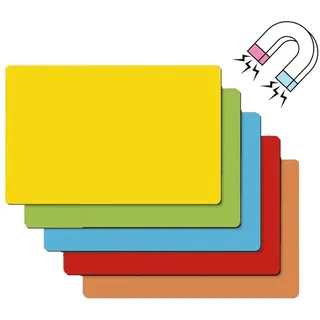 Sigel Moderationskarten Magnetic Notes farbsortiert 10,0 x 15,0 cm, 25 St.