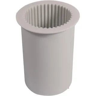 Rayher Silikon Gießform Stumpenkerze geriffelt 5 cm ø Höhe 8,7 cm