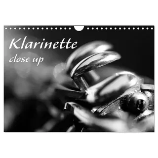 Calvendo Klarinette - close up (Wandkalender 2026 DIN A4 quer), CALVENDO Monatskalender