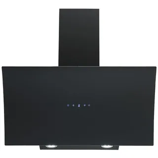 Respekta CH 55090 SA Kamin-Dunstabzugshaube 90 cm schwarz