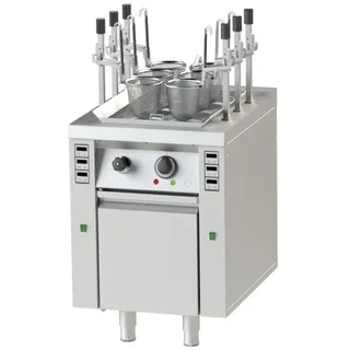 KBS Gastrotechnik KBS Elektro Nudelkocher Asia  6 Nudelkörbe 2 Heizzonen Auto Lift 600x750x850 mm