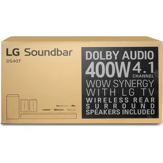 LG DS40TR Soundbar mit Subwoofer - Schwarz