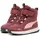 Puma Evolve Boot AC PS Sneaker dark jasper/future pink/astro red 35