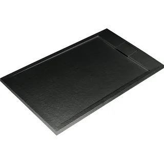 Ideal Standard Ultra Flat S Rechteck-Duschwanne 120 x 70 x 3 cm Mineralguss Schwarz (T5233FV)