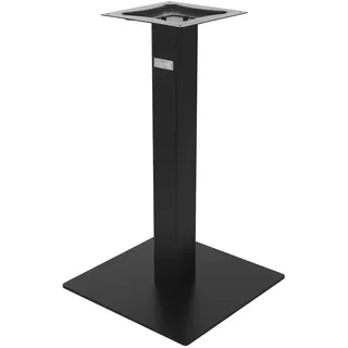 ML-Design Tischgestell Single Schwarz Höhe 72cm aus Pulverbeschichteteter Stahl