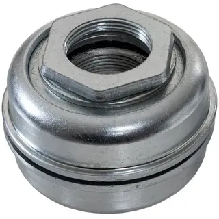 Detox BMX Innenlager USBB/Tretlager für Fauberantrieb schwarz/Silber (Silber)