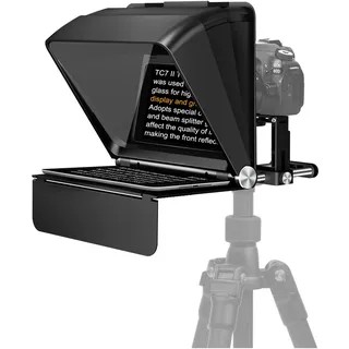 LENSGO Teleprompter Autocue TC7II Ultimate Kit (Teleprompter), Video Zubehör, Schwarz
