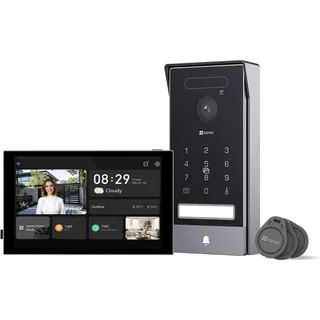 EZVIZ HP7 Pro 4K Video-Türsprechanlage 1 St. Schwarz/Grau