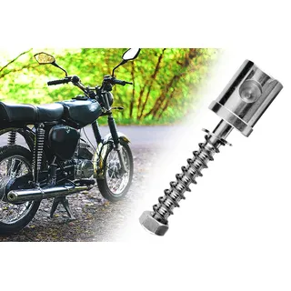 BISOMO Anhängerkupplung für Kugelkopf, 18mm, M12 x 1,25, ohne TÜV, KFZ-Anhänger, Für Simson S50, S51, S70, SR50, SR80, KR51