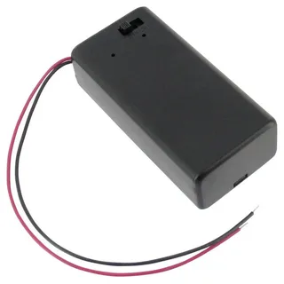 VELLEMAN BH9VBS Batteriehalter 1x 9 V Block (L x B x H) 69 x 33 x 21 mm