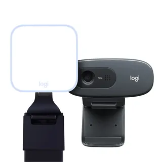 Logitech LITRA GLOW Premium Streaming Licht mit TrueSoft