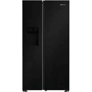 Black Side-by-Side (578 l, 1790 mm hoch, Schwarz)