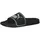 Badelatschen Kinder black/white 39