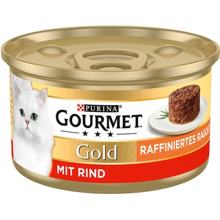 Purina Gourmet Gold Raffiniertes Ragout Rind in Soße 85 g