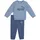 Unisex Baby Minicats Ess Crew Set Fl Inf Trainingsanzug Cool Blue