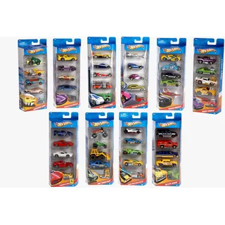 Hot Wheels 18060 - 5er Geschenkset 1:64
