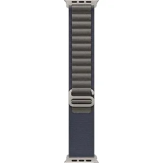 Apple Watch Ultra Alpine Loop 49 mm Blau Titan Natur Small