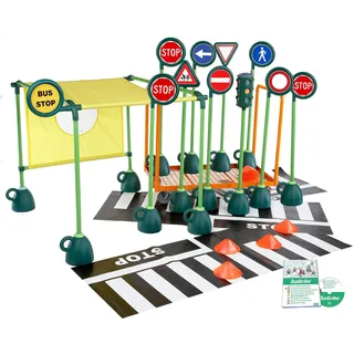 Italtrike Verkehrszeichen-Set Village Kit