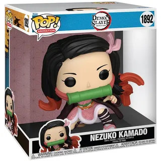 Funko Demon Slayer Nezuko Jumbo-Figur 25 cm - Rosa/Weiß/Mehrfarbig