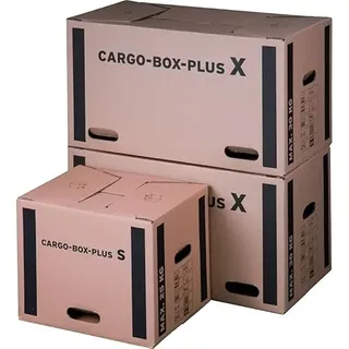 karton-billiger | Umzugskarton Umzugskiste Bücherkarton Faltkarton 1-2-wellig extra stabil | 10 Größen (Profi - Plus S - 400 x 320 x 320mm, 20)