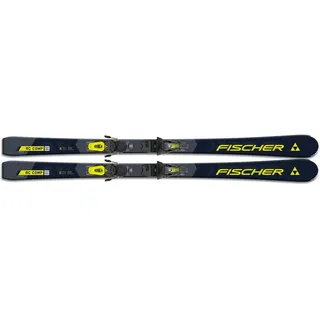 Fischer RC Comp TPR + RS 10 PR Ski Sets in blau Gr.: 167