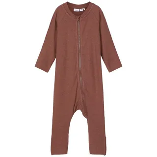 NAME IT Strampler für Mädchen Marron 74