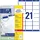 Avery Zweckform Adressetiketten L7160-40 Weiß 63 5 38 1 mm 40 Blatt 840 St