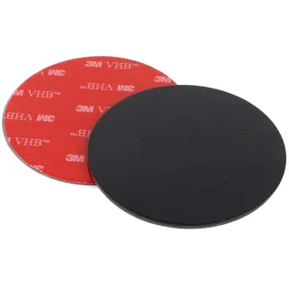 Campnetic Metallpad selbstklebend 90mm schwarz (1x) - Haftgrund magnetisches Campingzubehör – Metallplatte für Wohnmobil, Wohnwagen, Camper, Kastenwagen – Magnetplatte – Outdoor – Camping - Klebepad