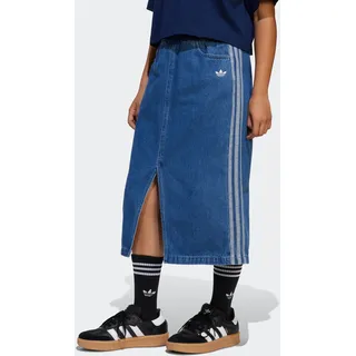 adidas Sweatrock ADIDAS ORIGINALS "SKIRT", Mädchen, Gr. 158, blau (medium blau denim), Obermaterial: 100% Baumwolle, Röcke