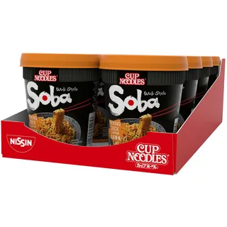Nissin Soba, Peking Duck, 87g, Beutel 8er Pack,