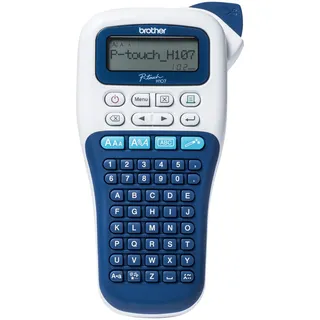 Brother PT-H107B Blau/Weiß