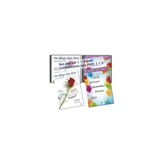 Da klingt Dein Herz, Paket aus CD 1+3 und Liedtexten als Datei 1+3