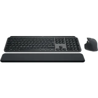 Logitech MX Keys S Scissor-Key DE Grafit mit Handballenauflage